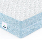 Dourxi Crib Mattress, Dual Firmness Soft & Firm Memory Foam Toddler Mattress with Breathable Washable Cover, CertiPUR-US Certified, Baby Mattresses 52" x 27.5" x 4.5" for Crib and Toddler Bed