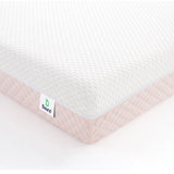 Dourxi Mini Crib Mattress, 38x24X4 Inch Dual Sided Comfort Gel Memory Foam, Breathable Premium Baby Mattress for Mini and Portable Cribs w/Removable Outer Cover