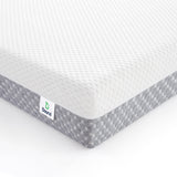 Dourxi Mini Crib Mattress, 38x24X4 Inch Dual Sided Comfort Gel Memory Foam, Breathable Premium Baby Mattress for Mini and Portable Cribs w/Removable Outer Cover