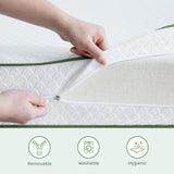 Dourxi Crib Mattress, 2-in-1 Dual Firmness Mattress for Infant & Toddler, Cooling Breathable Cover, Gel-Infused Memory Foam, CertiPUR-US Certified, Fits Standard Crib & Toddler Bed, 5.5 Inch