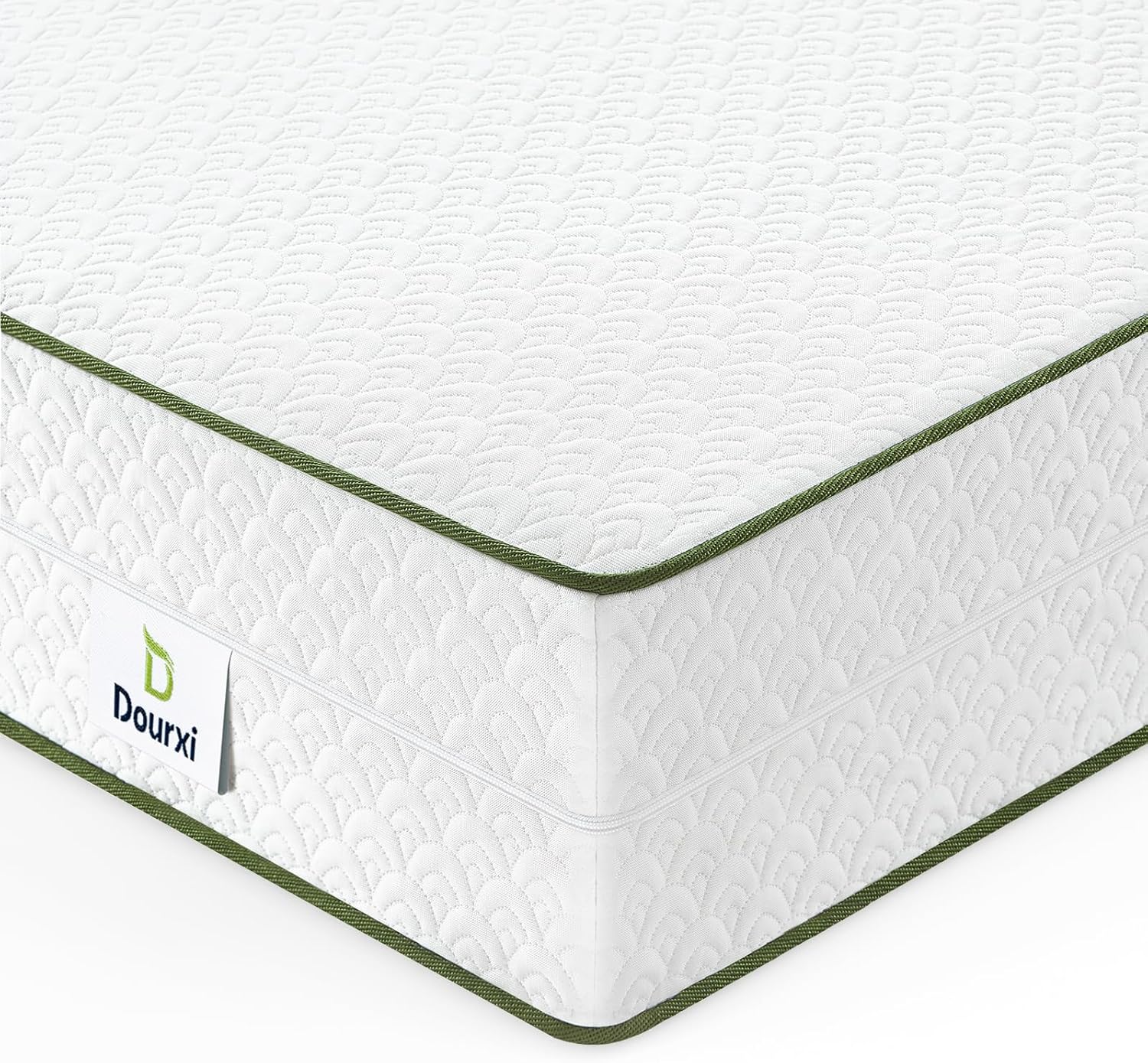 Dourxi Crib Mattress, 2-in-1 Dual Firmness Mattress for Infant & Toddler, Cooling Breathable Cover, Gel-Infused Memory Foam, CertiPUR-US Certified, Fits Standard Crib & Toddler Bed, 5.5 Inch